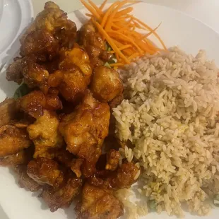 Orange chicken