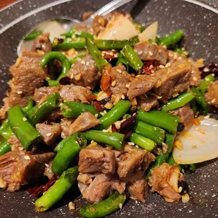 beef with peppers