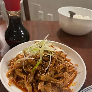 A5. Hand Shredded Chicken with Spicy Sesame Vinaigrette - 5/5