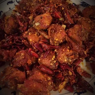 Dry Fried Chicken Wings