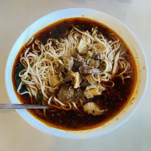Sichuan Spicy Beef Noodles