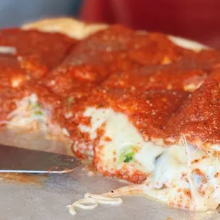 Chicago Pan Pizza with Four Toppings (14 Inch)