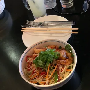 Grilled Prawn Salad
