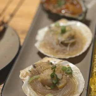 Grilled Scallop and oyster