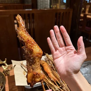 Chicken wing- huge
