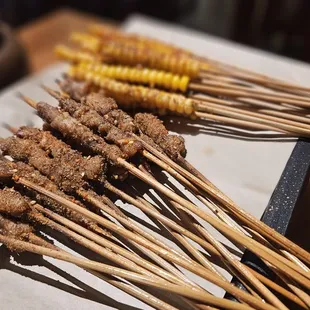 Beef Belly Skewers