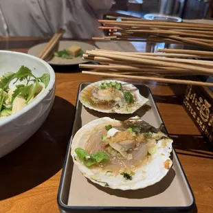 Grilled Garlic Scallop