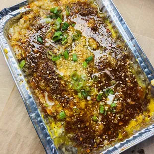 Eggplantato 铁板窝蛋茄子