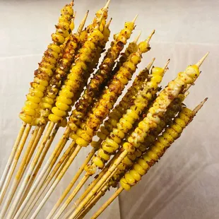 Corn Skewers - 烤玉米粒