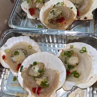 Scallops with Vermicelli