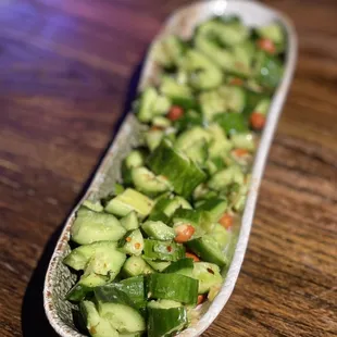 Cucumber salad  @dangit.all