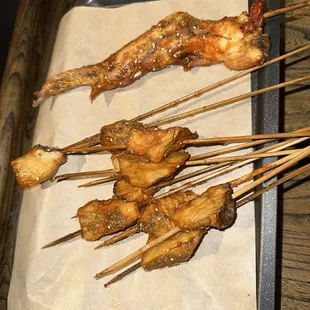 King Mushroom Skewers