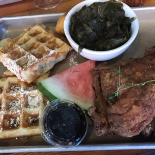 Chix and Waffles Combo