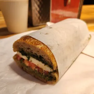Little Sky Bakery - Caprese sandwich