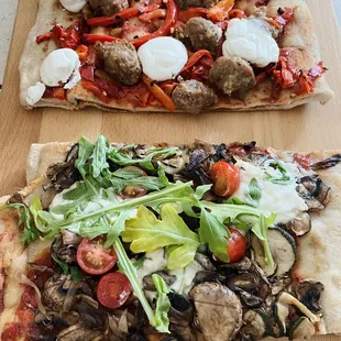 Sausage and veggie pano - offered at San Mateo Farmer's Market (Saturday am only)