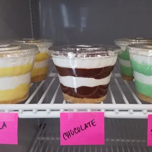 Pudding parfaits