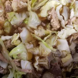 Kalua pig and Cabbage