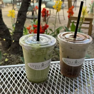 Lavender matcha and iced chai did not disappoint.