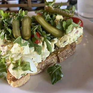 Egg Salad Toast