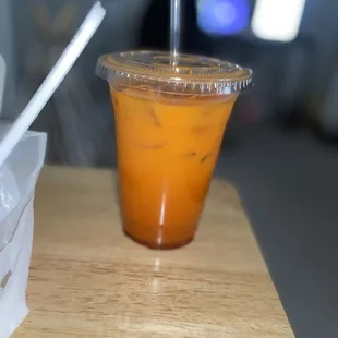 Thai iced tea