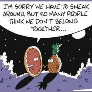 Great pizza at little star. You are just shy of perfect without the pineapple