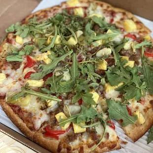 Classic Thin Crust Pizza