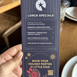 Lunch special