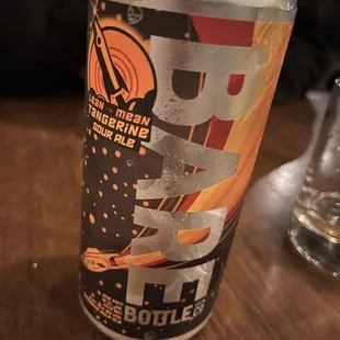 One of the tasty local brews.