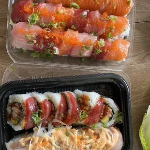Sushi rolls