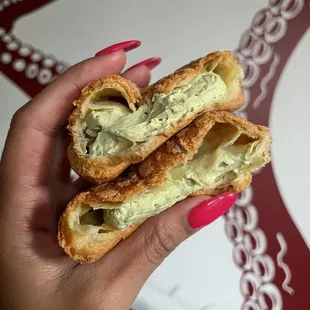 Matcha Cream Puff