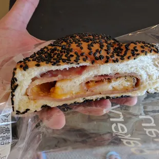 Blueberry Cheese Bun