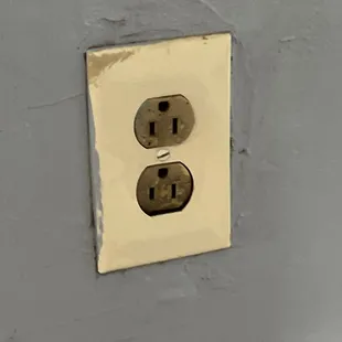 awkward and wore down outlet