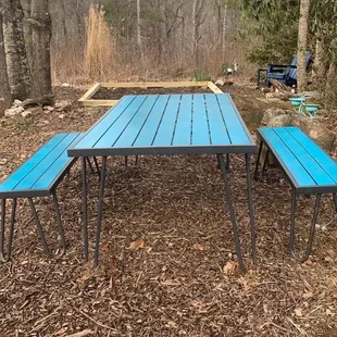 Getting our campsites ready for May opening!