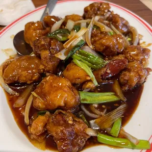 Our absolute favorite here, the Lancaster Pork. You should try this at least once and then I bet it becomes your favorite.