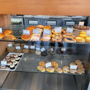 So many baked goods! All fresh and pretty darn tasty