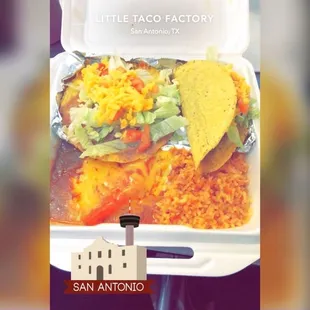 a plate of food