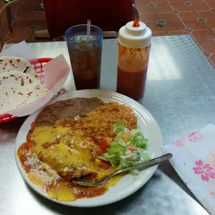 Enchilada Plate