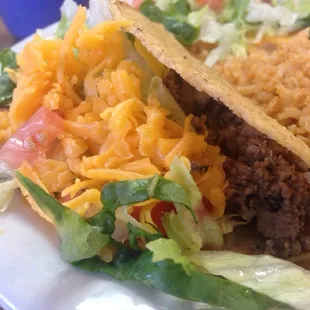Beef crispy taco