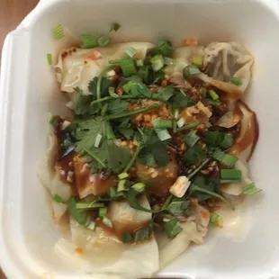 Wonton in Chili Sauce ($5.99)