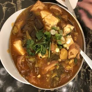 Spicy Stewed Pork Intestine Hot Pot