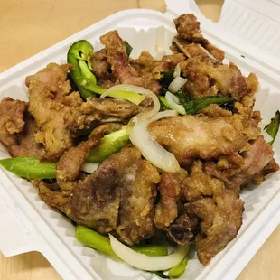 Salt and Pepper Pork Chop