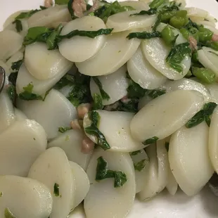 Shanghai Fried Rice Cakes