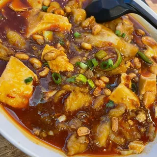 Soft Tofu Fish fillet in Chili Sauce