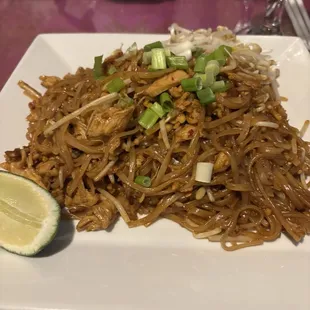 Chicken pad Thai