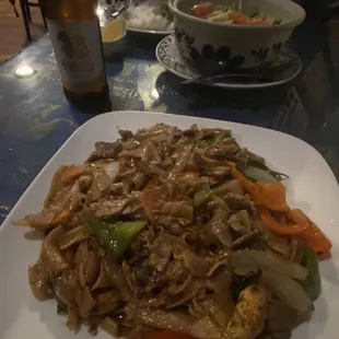 Spicy (drunken) noodles