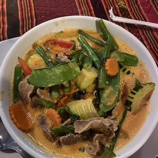 Beef Panang - &quot;American Hot&quot;
