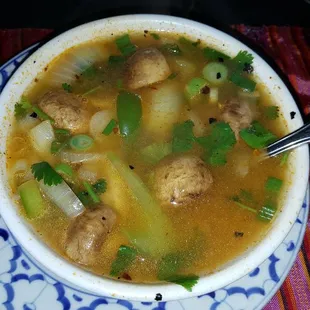 Coconut Chicken Soup