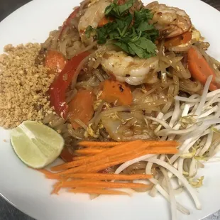 Pad Thai spicy shrimp