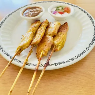 Chicken Satay Skewers
