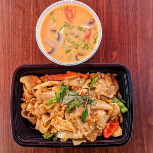 Tom Kha &amp; Drunken Noodles